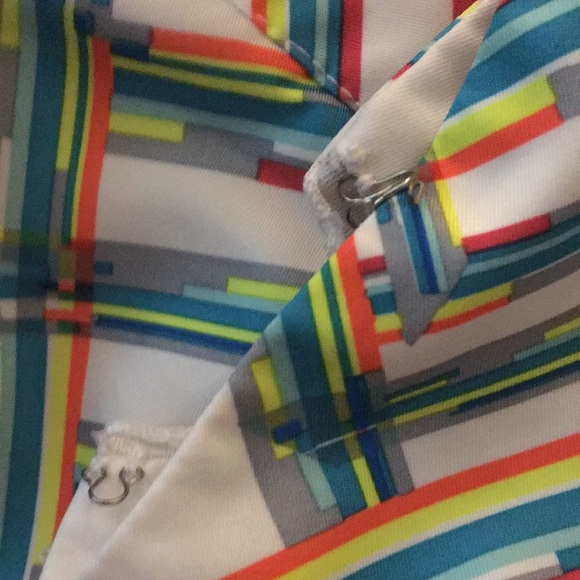 Adidas colorful plaid print skort - Picture 10 of 14